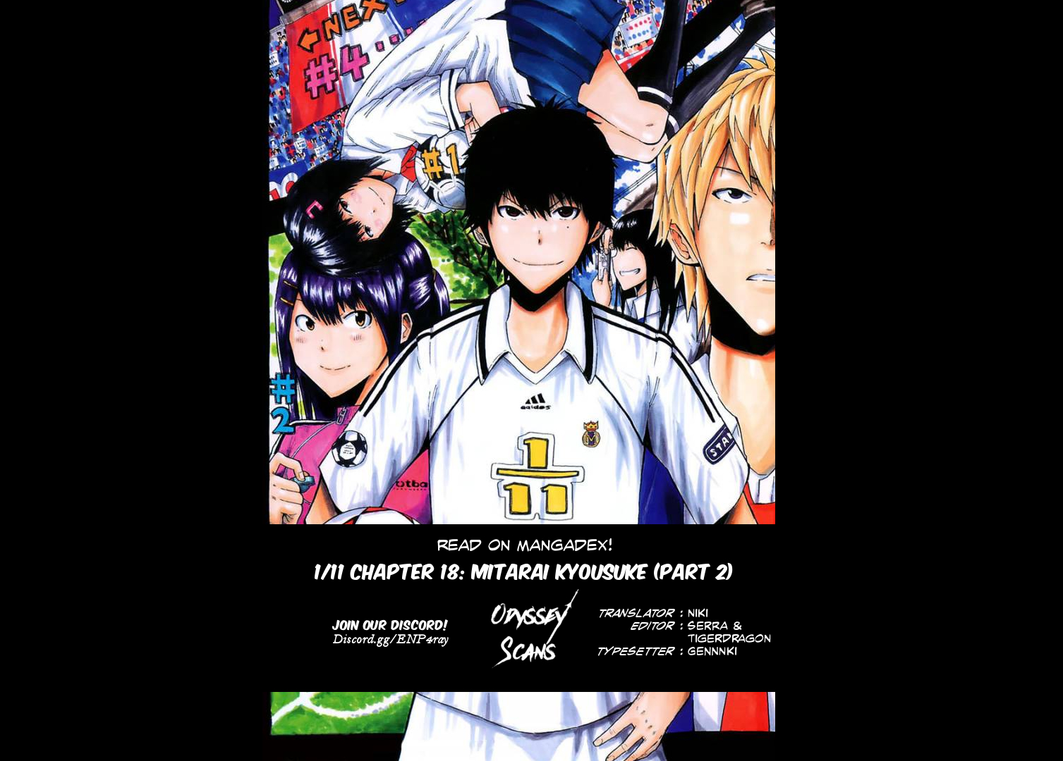 1/11 Chapter 18 page 1 - Chapter 18: Mitarai Kyousuke