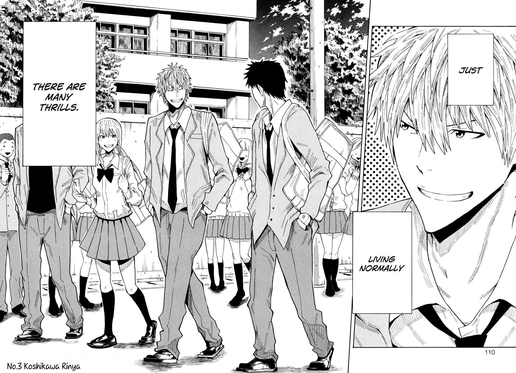 1/11 Chapter 3 page 4 - Chapter 3: Koshikawa Rinya