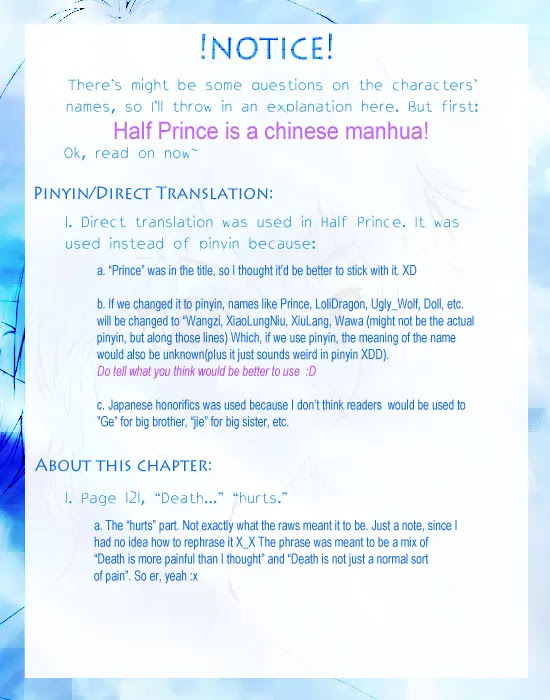 1/2 Prince Chapter 3 page 27 - Chapter 3 : The Necromancer and the Wondering Bard
