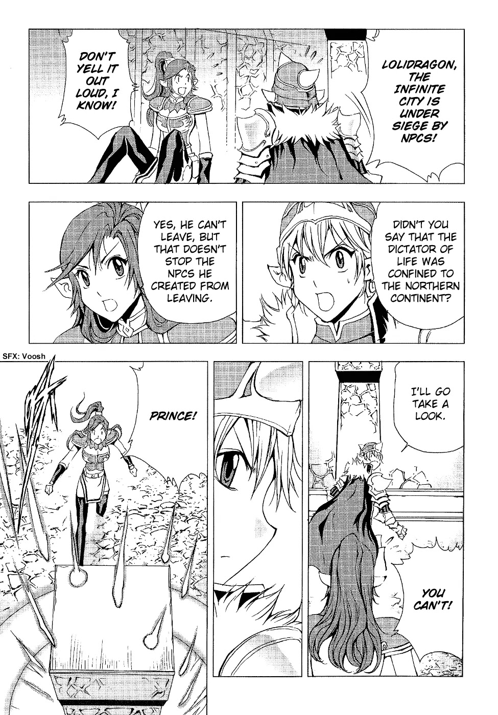 1/2 Prince Chapter 50 page 11 - Chapter 50 : The NPC Rebellion