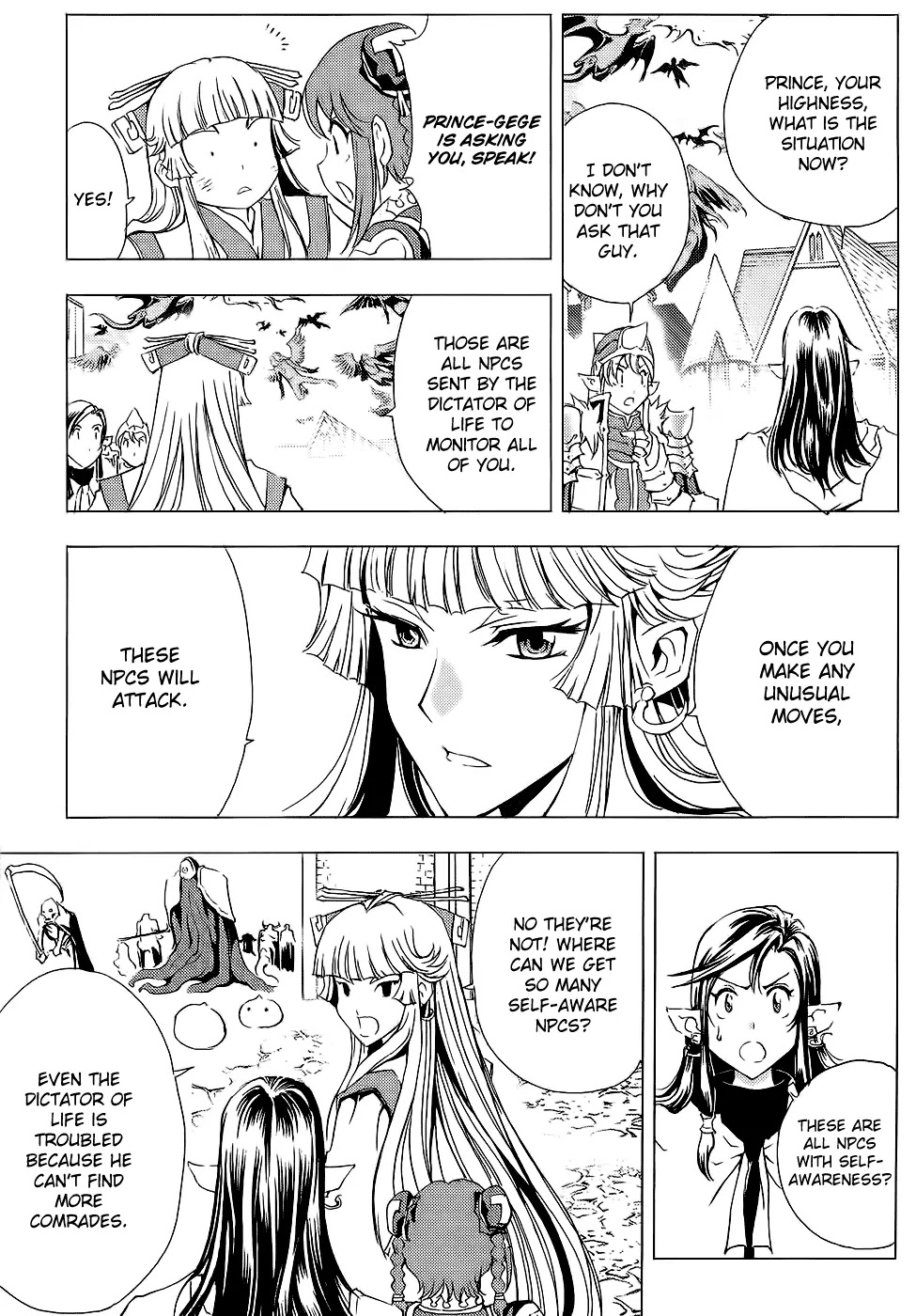 1/2 Prince Chapter 50 page 22 - Chapter 50 : The NPC Rebellion