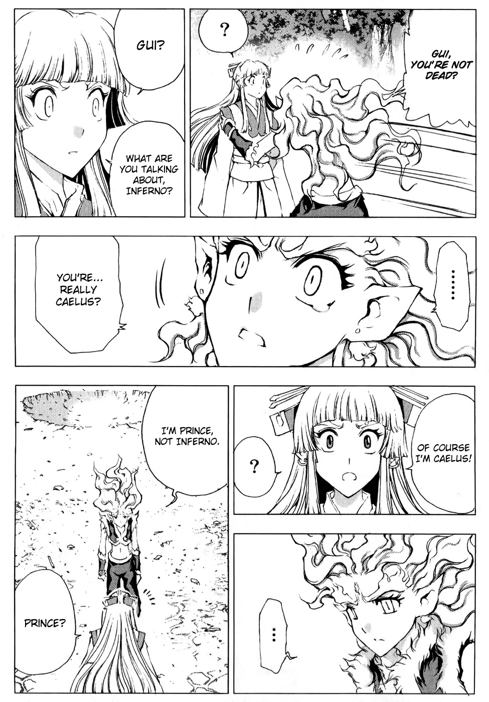 1/2 Prince Chapter 57 page 9 - Chapter 57 : Caelus' Rage