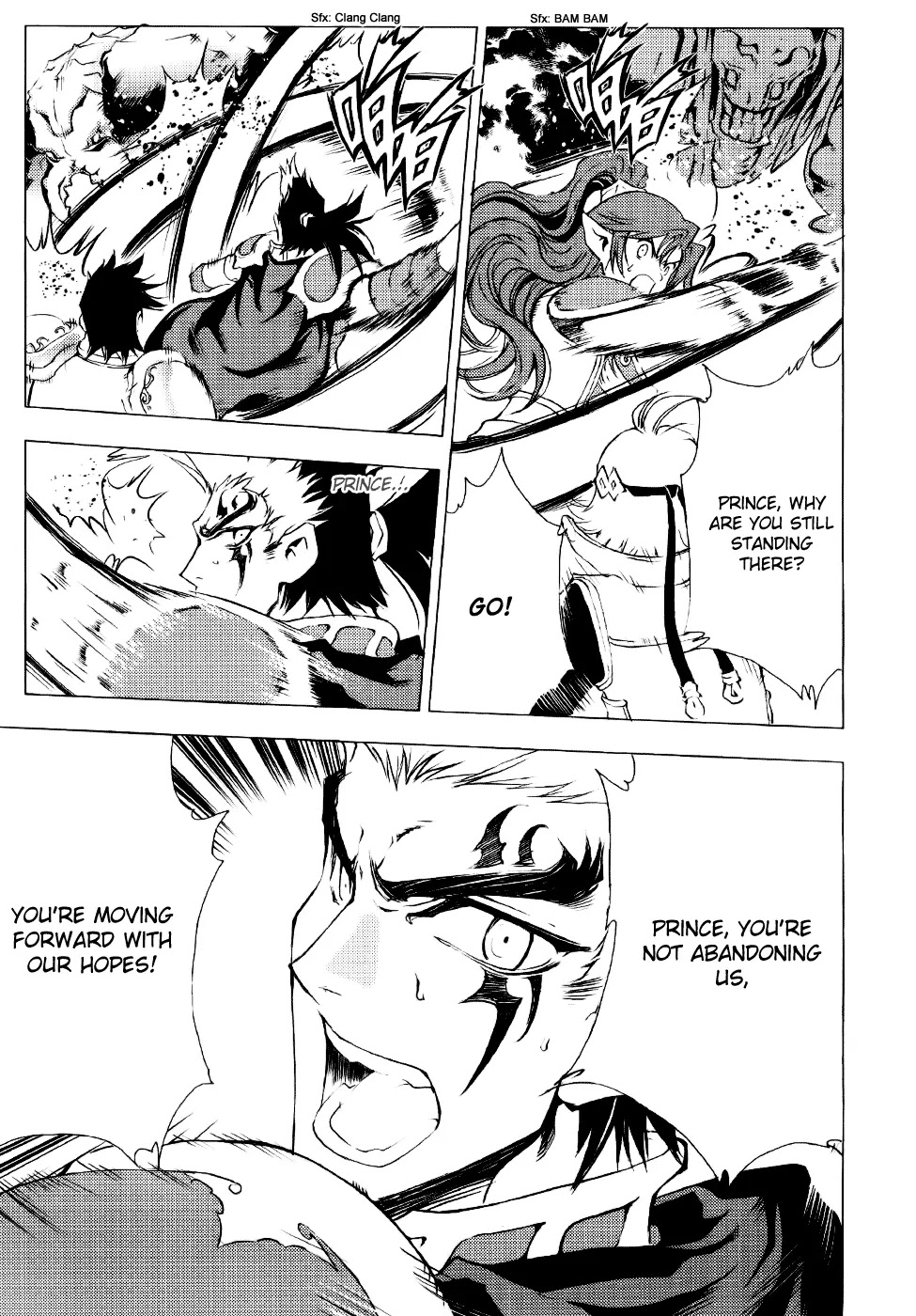 1/2 Prince Chapter 58 page 33 - Chapter 58 : Battle of Flower City
