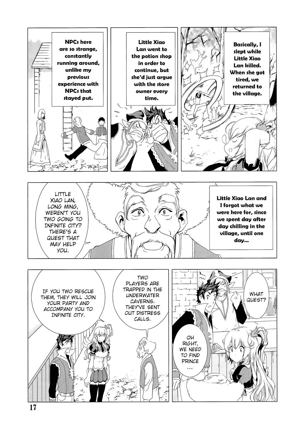 1/2 Prince Chapter 72 page 13 - Chapter 72 : Alf and Devil 013