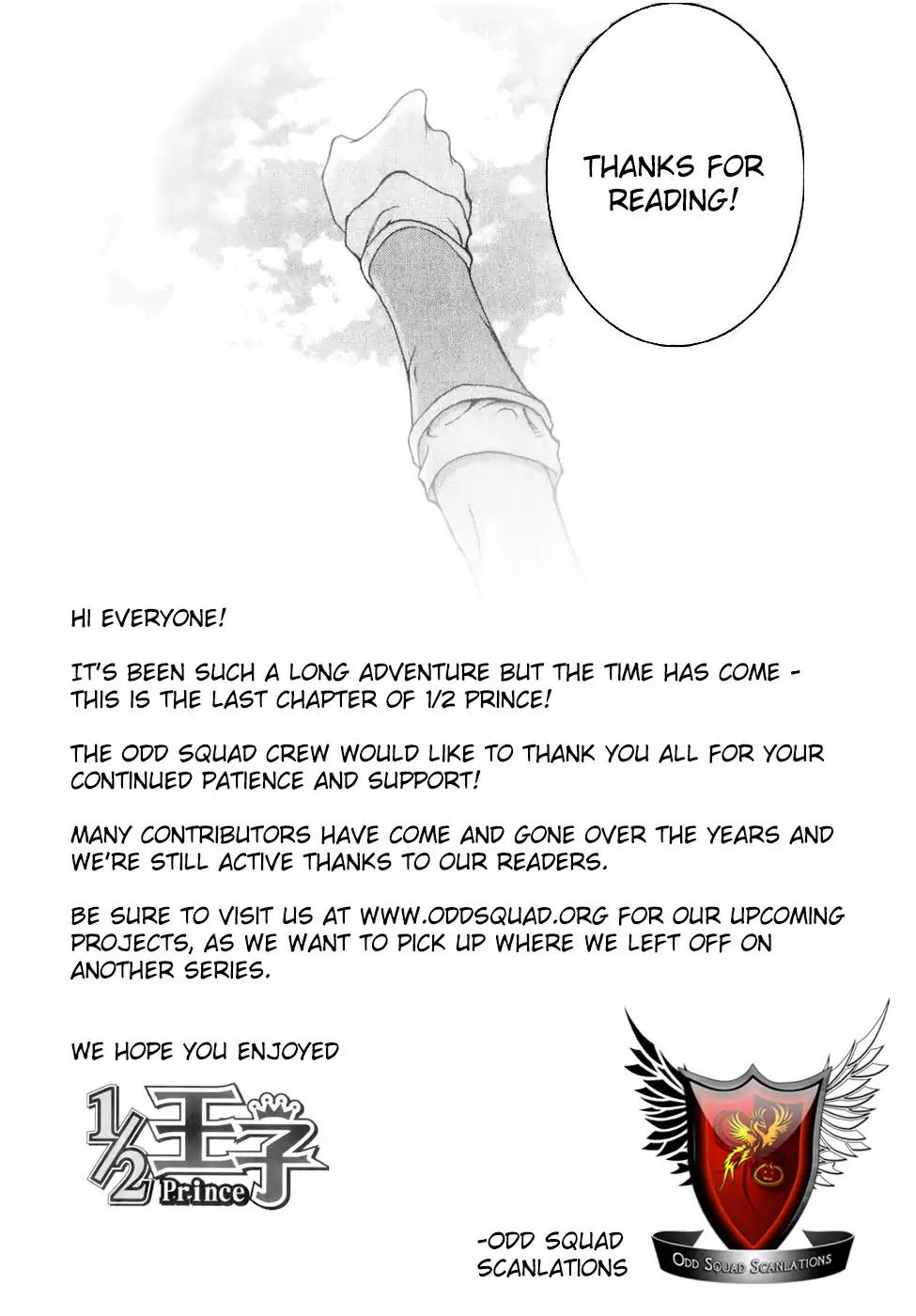 1/2 Prince Chapter 80 page 35 - Chapter 80: Kenshin (Part 3) [END]