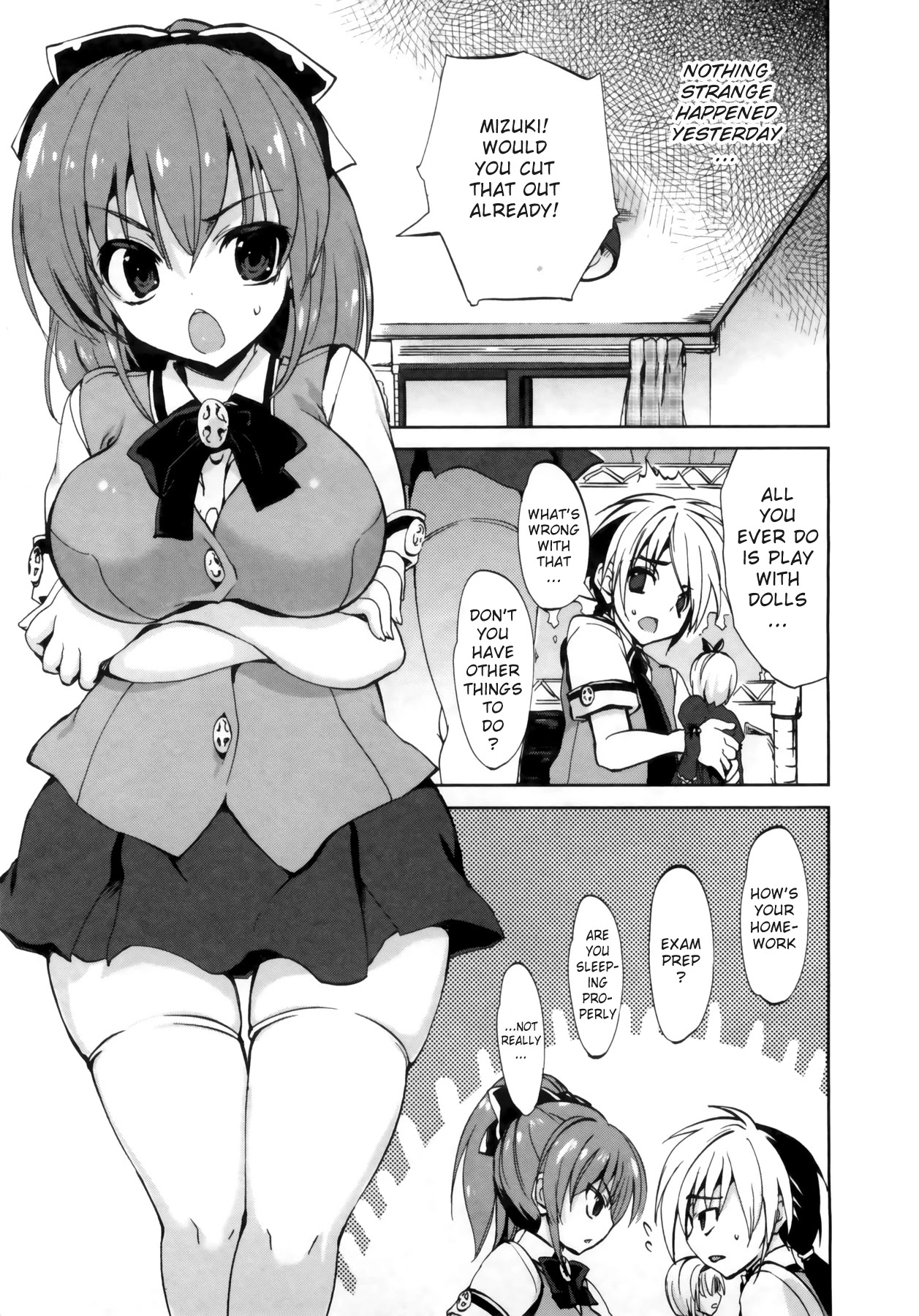 1/8 Kanojo Chapter 1 page 11 - Chapter 1: I TURNED SMALL!?