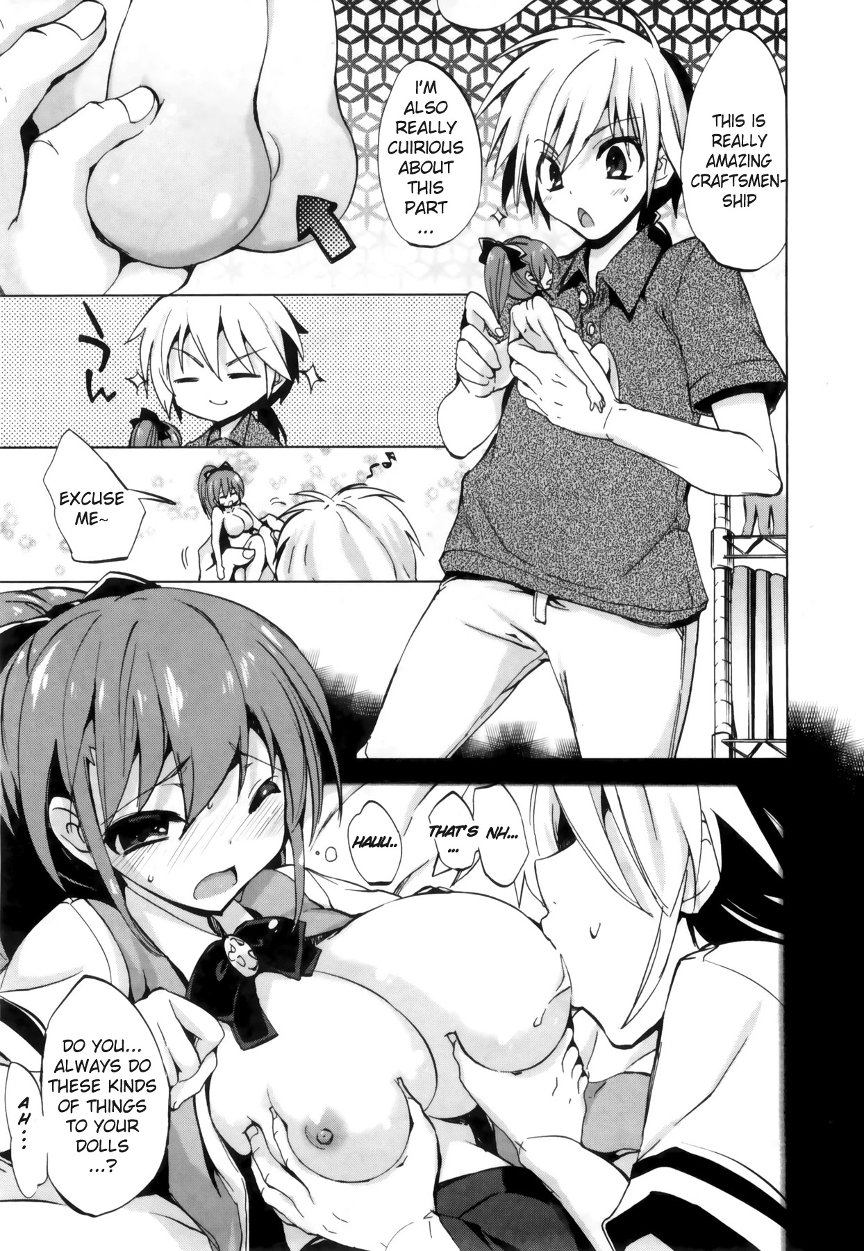 1/8 Kanojo Chapter 1 page 15 - Chapter 1: I TURNED SMALL!?