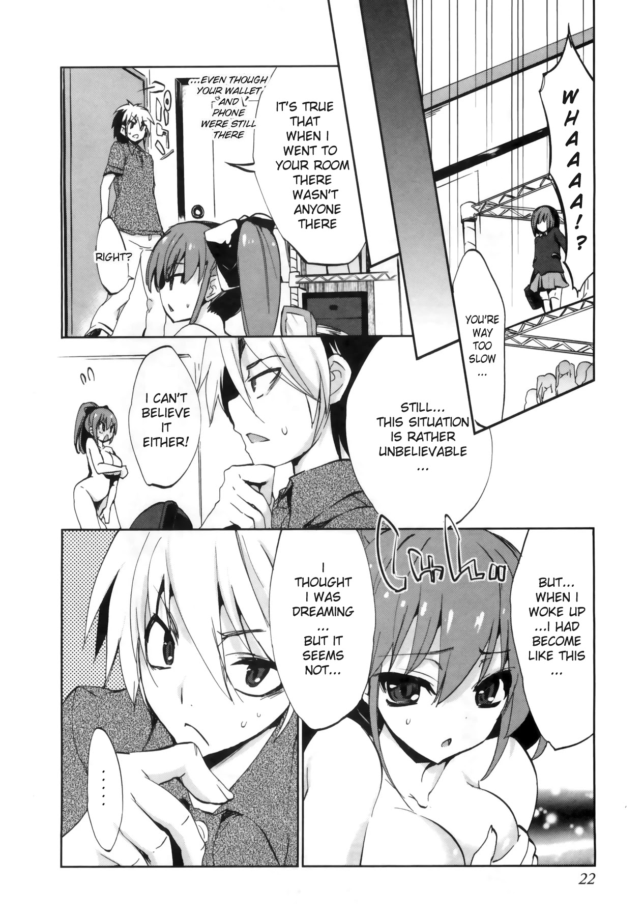 1/8 Kanojo Chapter 1 page 24 - Chapter 1: I TURNED SMALL!?