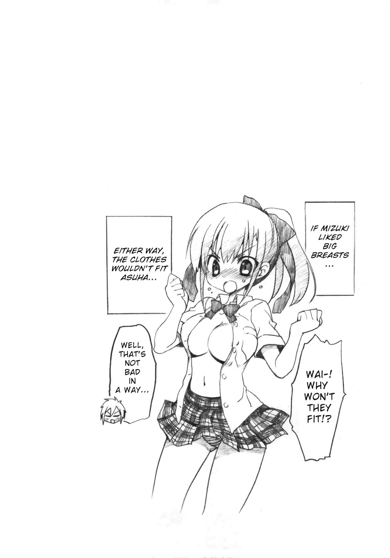 1/8 Kanojo Chapter 1 page 36 - Chapter 1: I TURNED SMALL!?
