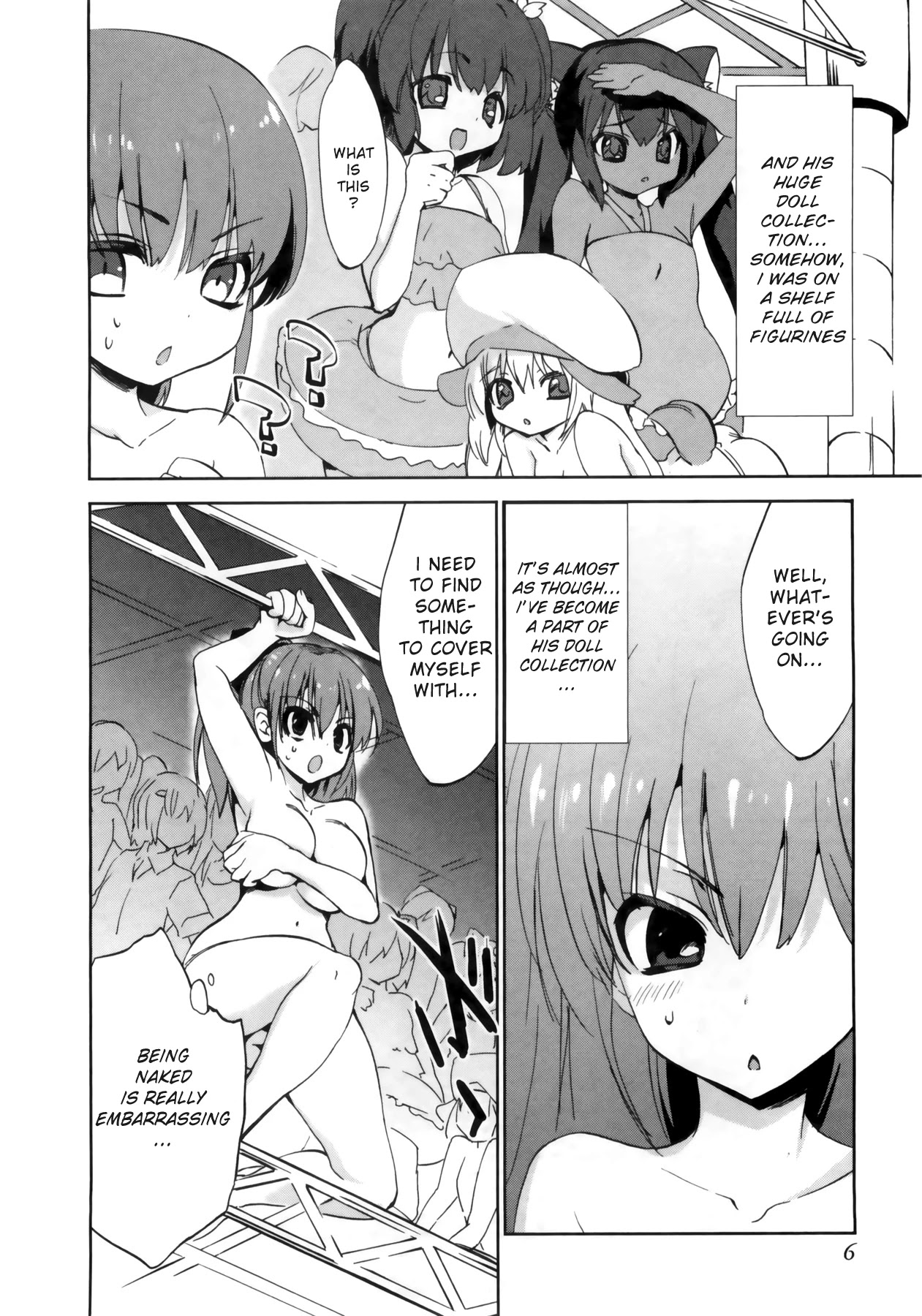 1/8 Kanojo Chapter 1 page 8 - Chapter 1: I TURNED SMALL!?