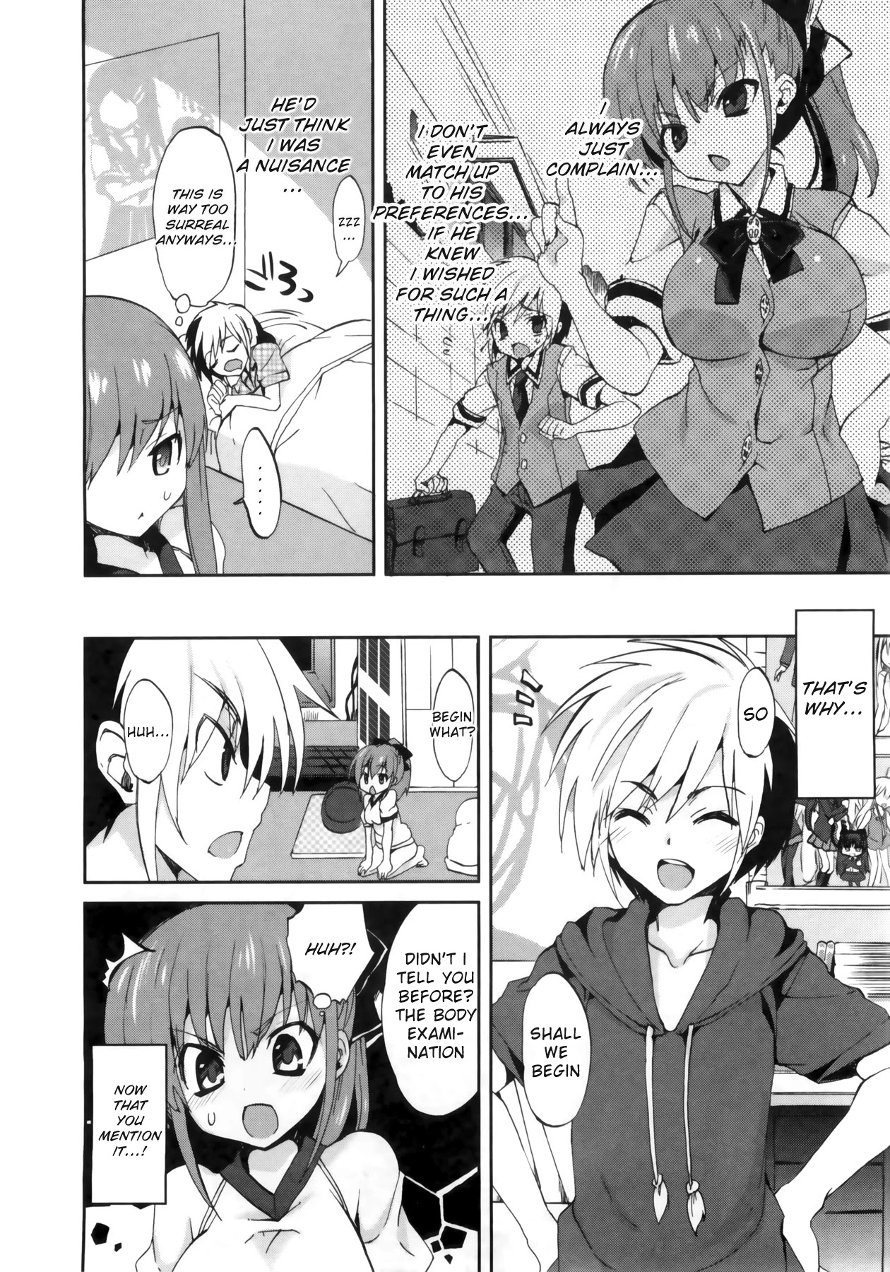 1/8 Kanojo Chapter 2 page 4 - Chapter 2: BODY EXAMINATION!?