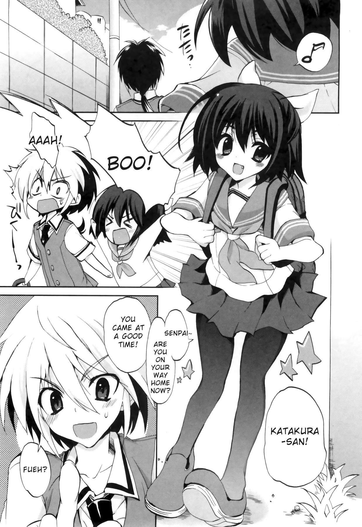 1/8 Kanojo Chapter 3 page 1 - Chapter 3: CAST OFF!?
