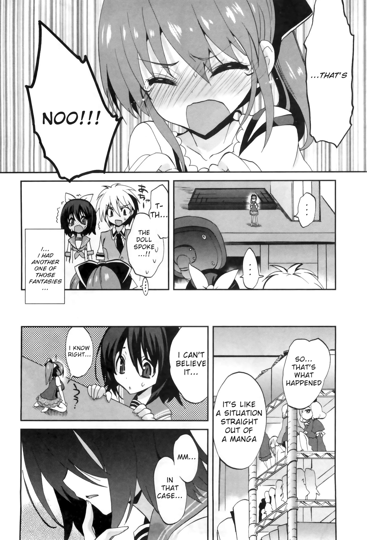1/8 Kanojo Chapter 3 page 28 - Chapter 3: CAST OFF!?