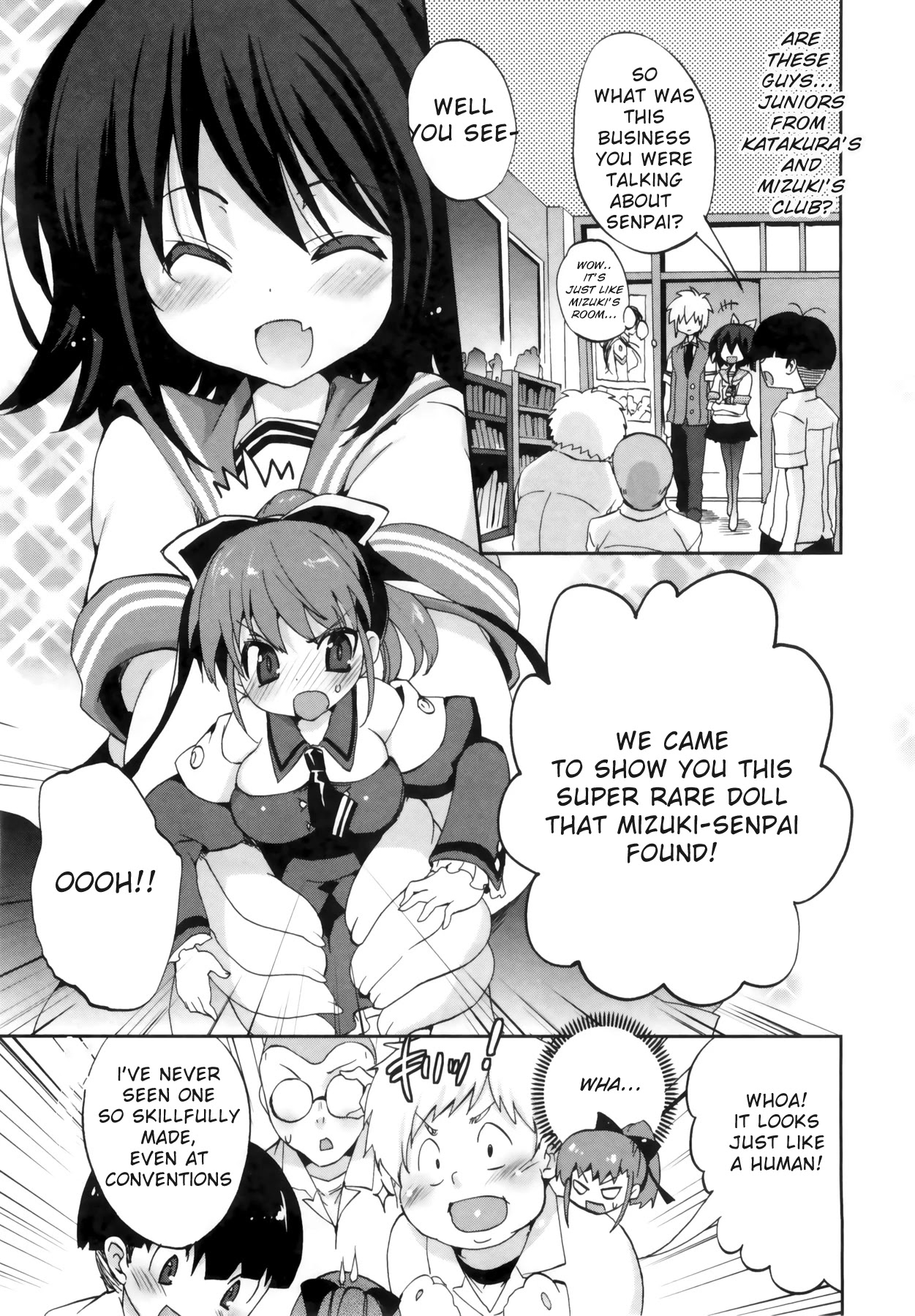 1/8 Kanojo Chapter 4 page 5 - Chapter 4: EXCITEMENT!?