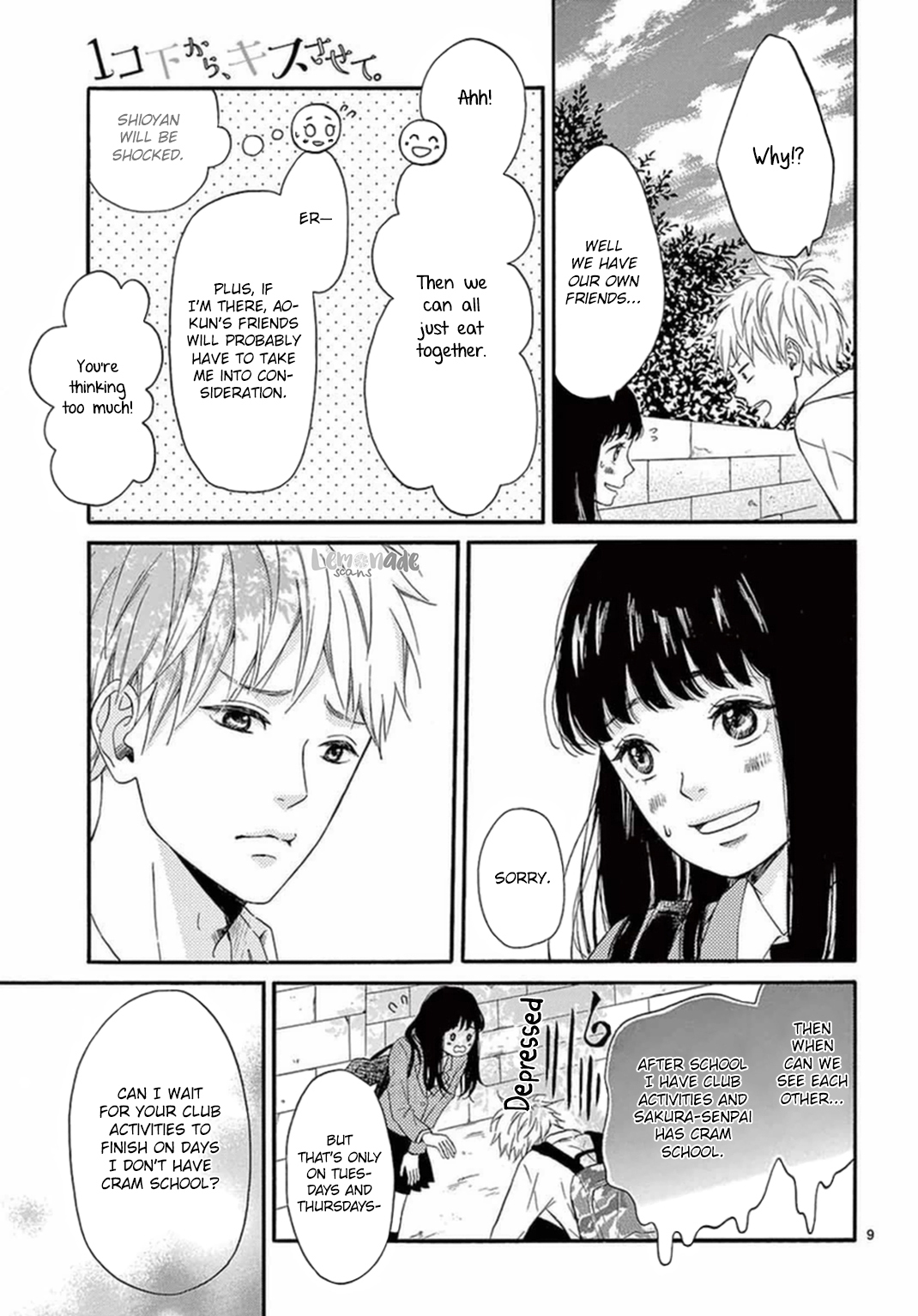 1-ko Shita kara, Kiss Sasete. Chapter 2 page 11 - Chapter 2