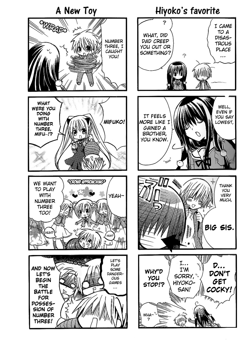 1 Love 9 Chapter 2 page 4 - Chapter 2: The Battle for Number 3