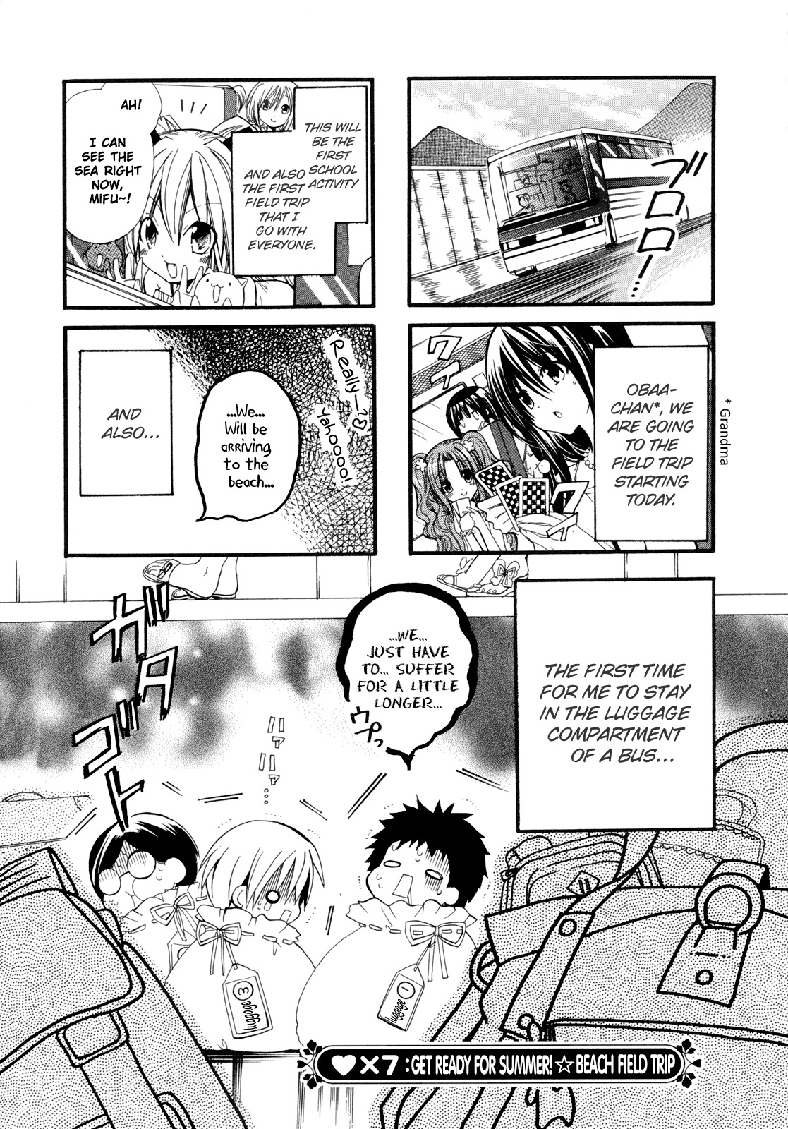 1 Love 9 Chapter 7 page 1 - Chapter 7: Get Ready for Summer! ? Beach Field Trip