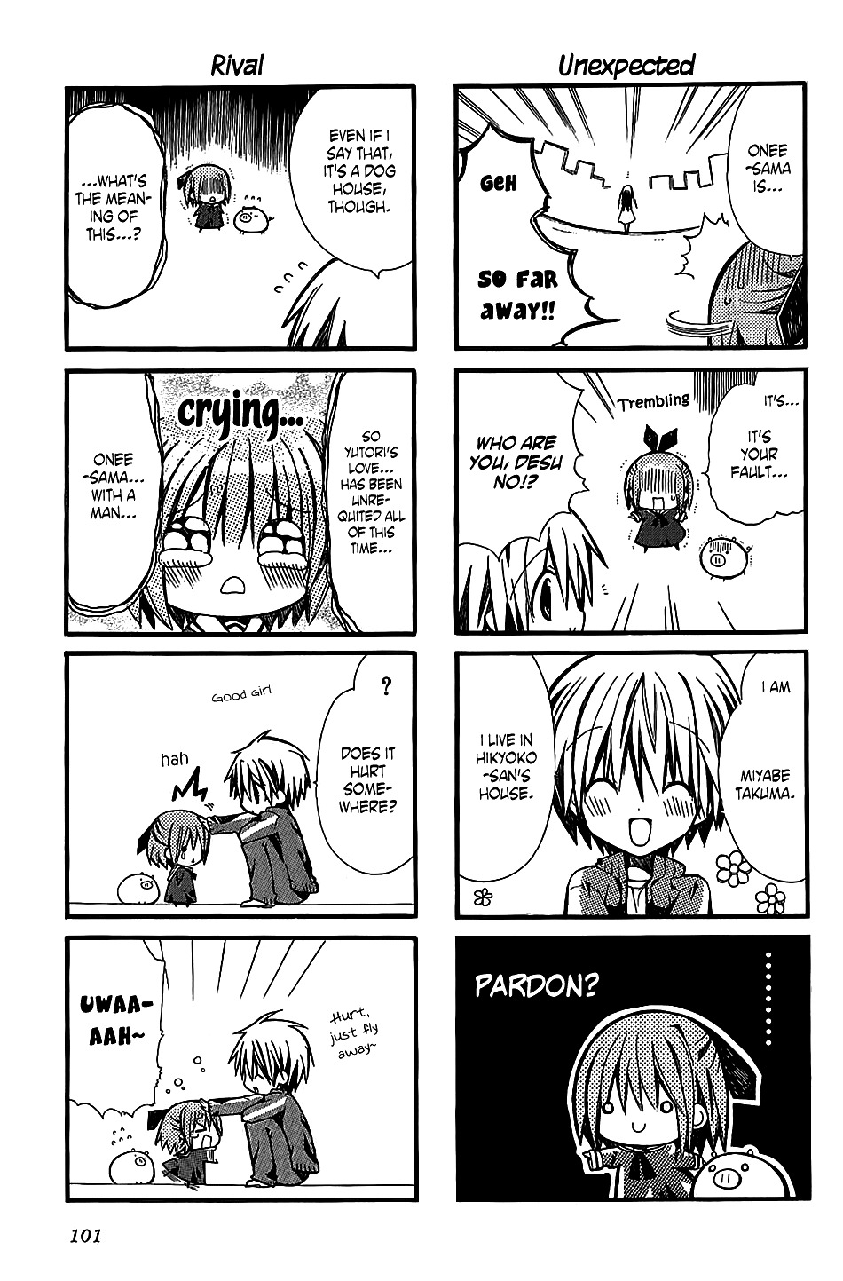1 Love 9 Chapter 8.1 page 8 - Chapter 8.1: Yutori Spiral (1)