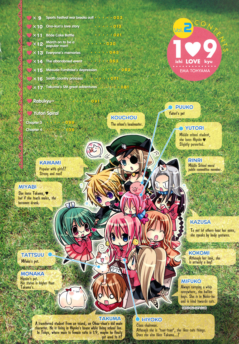 1 Love 9 Chapter 9 page 6 - Chapter 9: Sport Festival war breaks out!