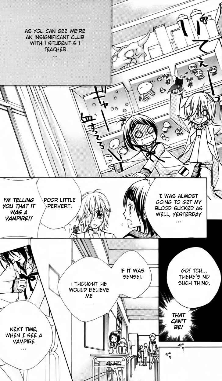1-nen 5-kumi Ikimono Gakari Chapter 1 page 9 - Chapter 1: Bat