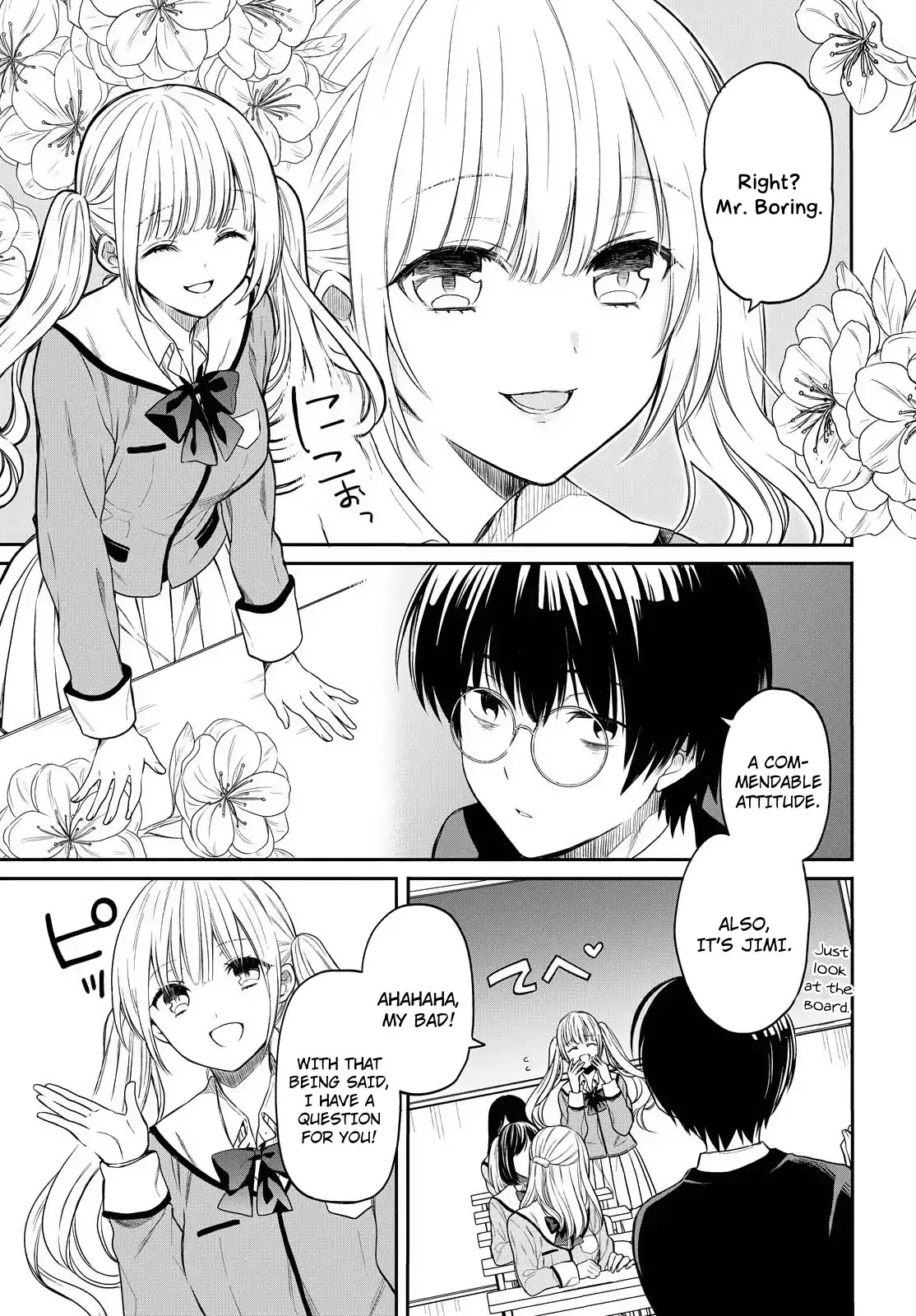 1-nen A-gumi no Monster Chapter 1 page 13 - Chapter 1: I Can't Stomach A Creepy Teacher Like You