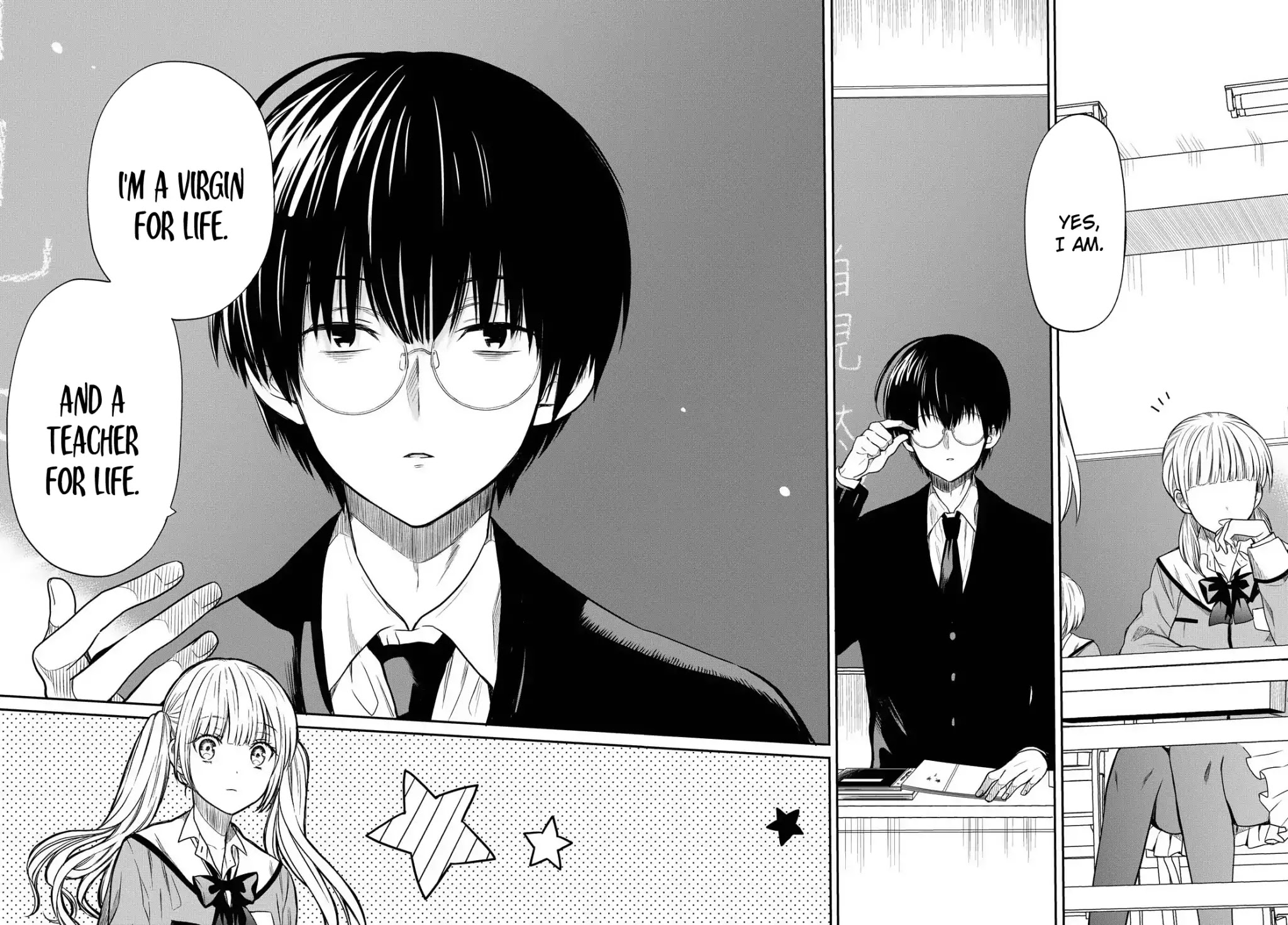 1-nen A-gumi no Monster Chapter 1 page 16 - Chapter 1: I Can't Stomach A Creepy Teacher Like You