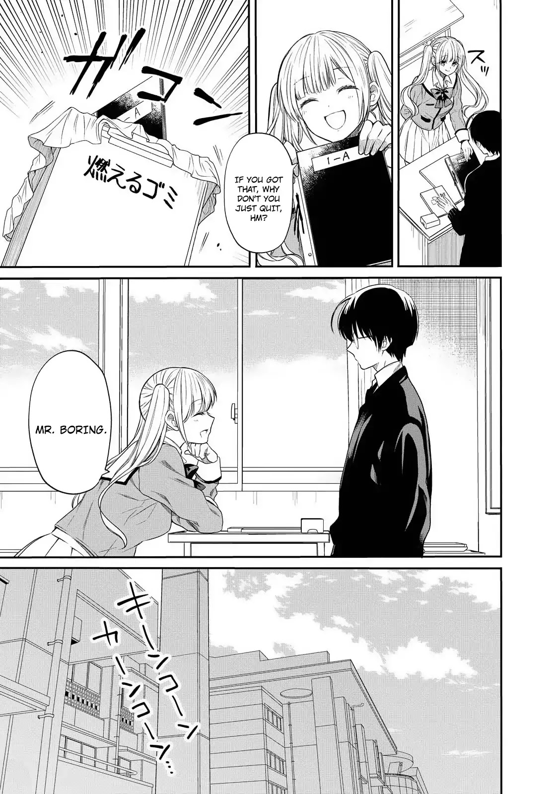 1-nen A-gumi no Monster Chapter 1 page 19 - Chapter 1: I Can't Stomach A Creepy Teacher Like You