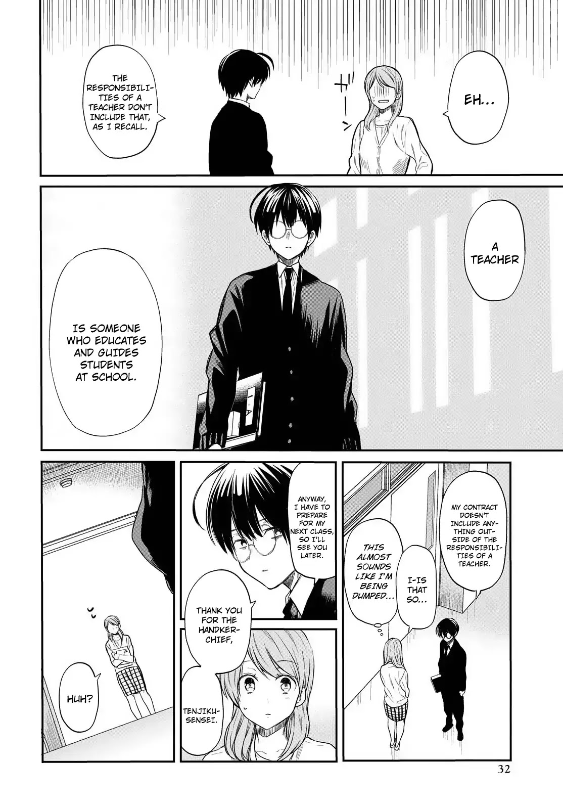 1-nen A-gumi no Monster Chapter 1 page 23 - Chapter 1: I Can't Stomach A Creepy Teacher Like You