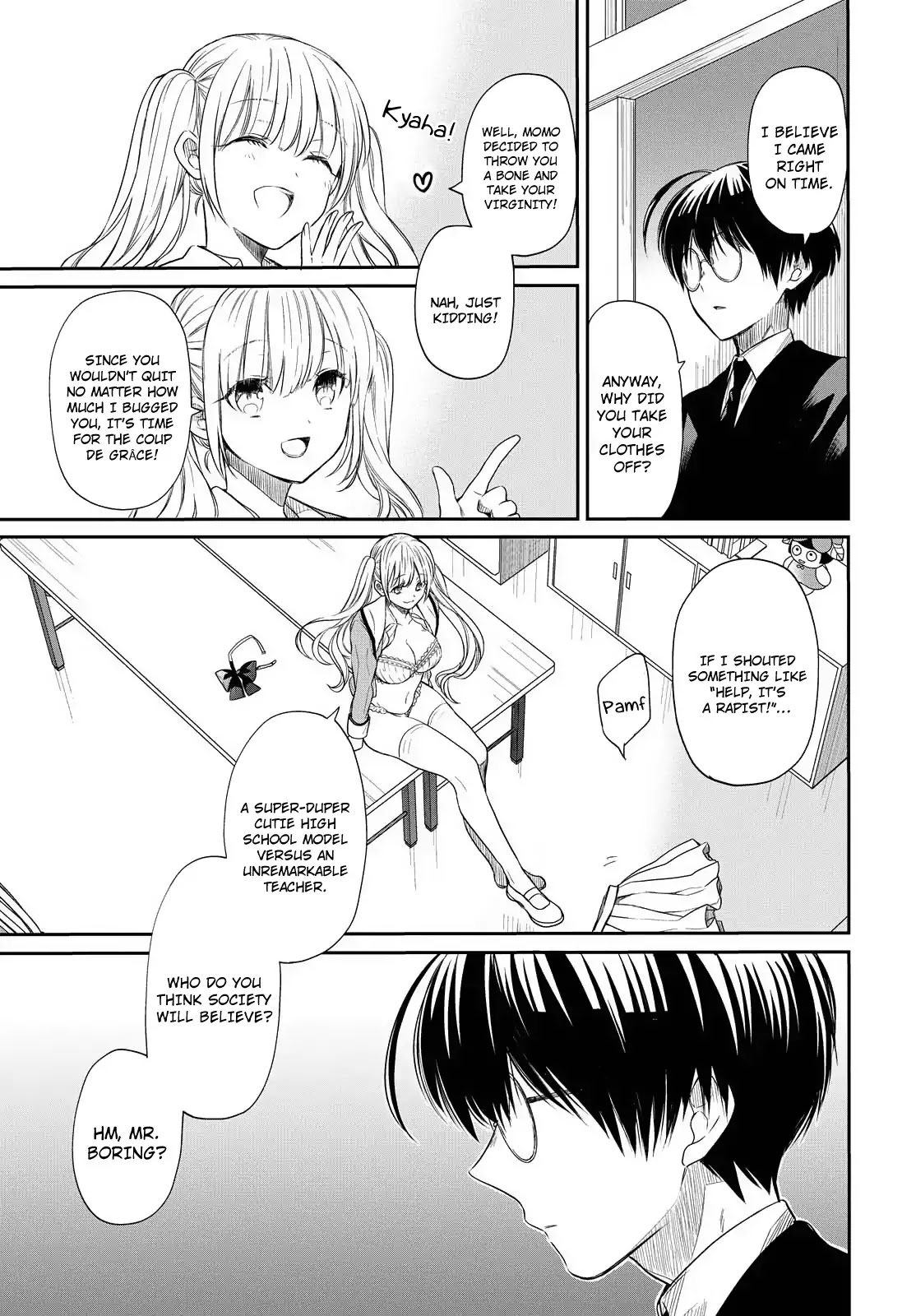 1-nen A-gumi no Monster Chapter 1 page 32 - Chapter 1: I Can't Stomach A Creepy Teacher Like You