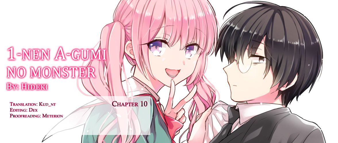1-nen A-gumi no Monster Chapter 10 page 1 - Chapter 10: Sensei,"Hananaka" or "Me"?