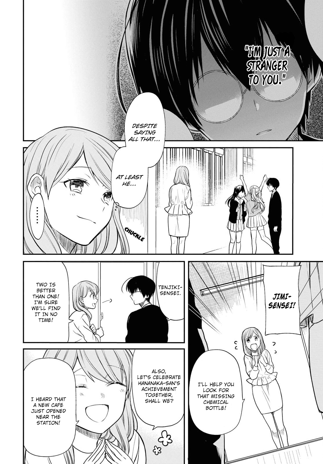 1-nen A-gumi no Monster Chapter 10 page 15 - Chapter 10: Sensei,"Hananaka" or "Me"?