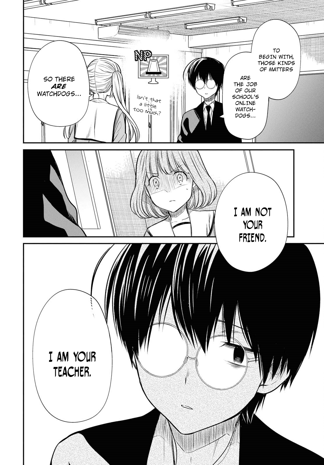 1-nen A-gumi no Monster Chapter 10 page 27 - Chapter 10: Sensei,"Hananaka" or "Me"?