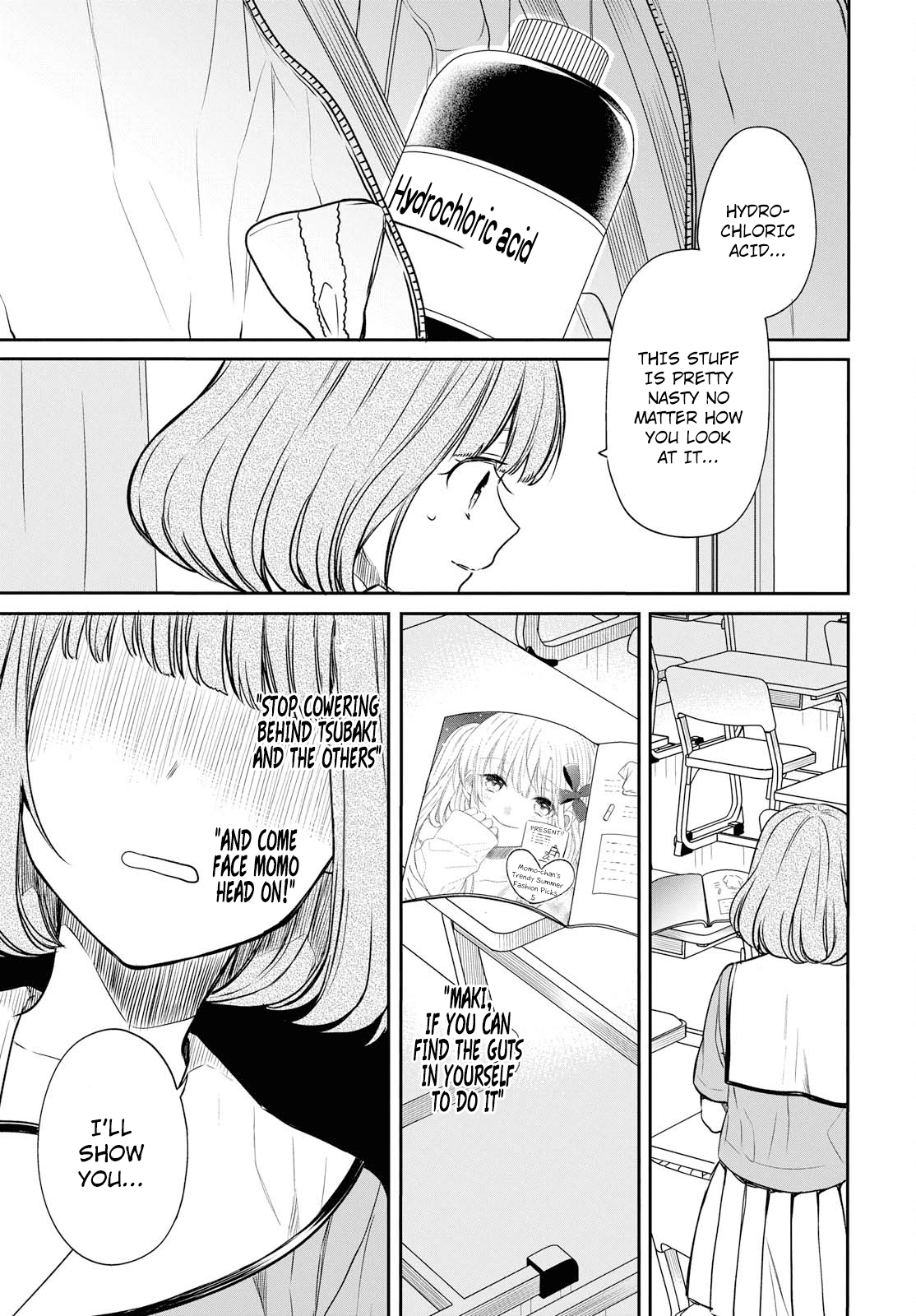 1-nen A-gumi no Monster Chapter 10 page 6 - Chapter 10: Sensei,"Hananaka" or "Me"?