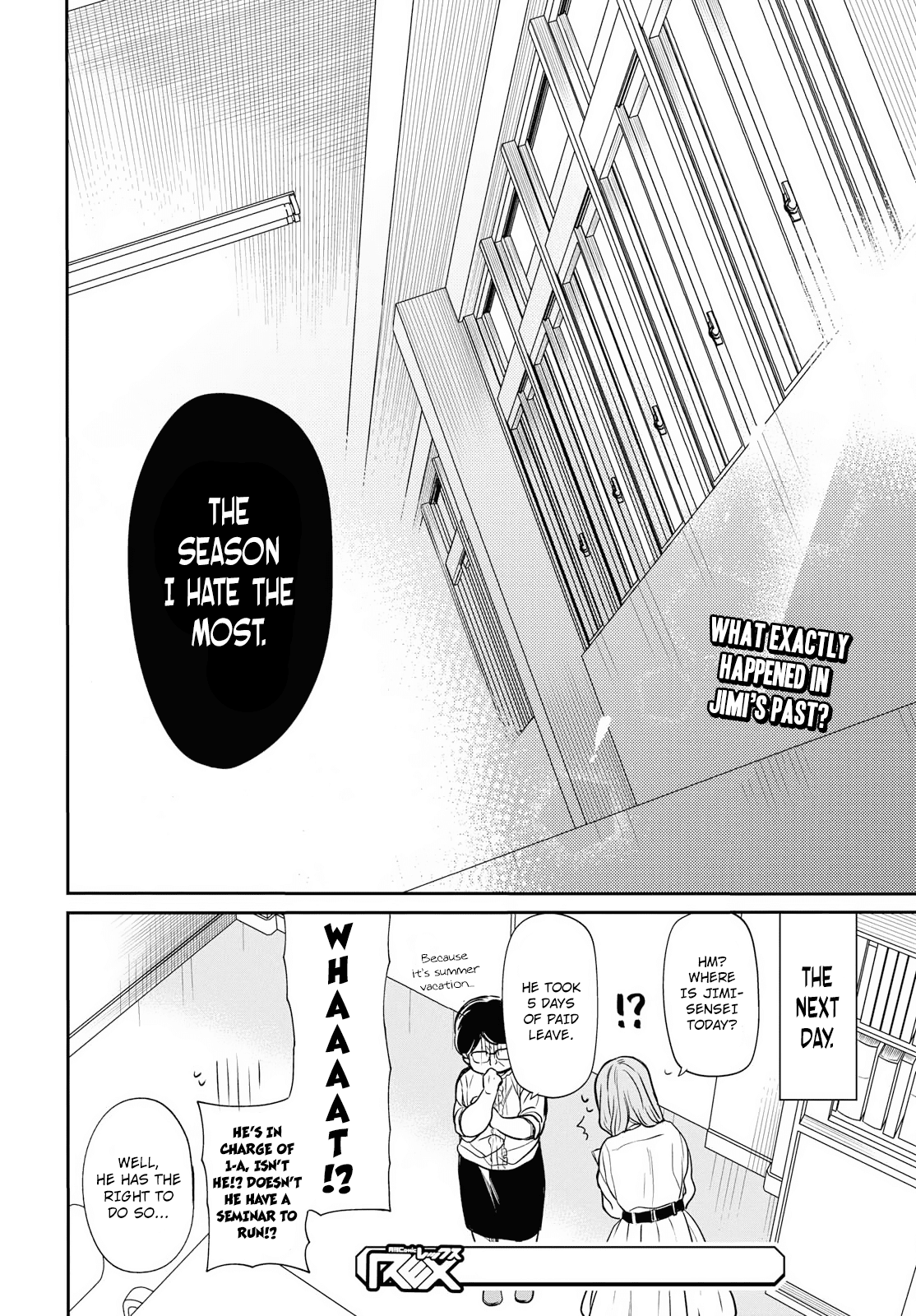 1-nen A-gumi no Monster Chapter 12 page 22 - Chapter 12: Sensei, What Happened That Day?