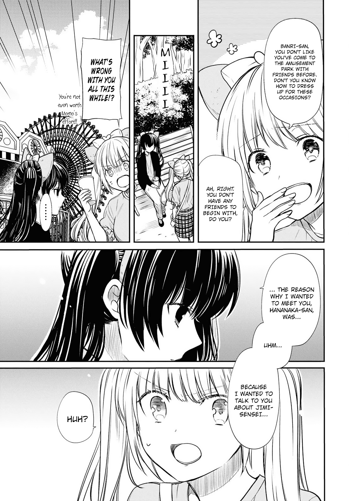 1-nen A-gumi no Monster Chapter 12 page 8 - Chapter 12: Sensei, What Happened That Day?