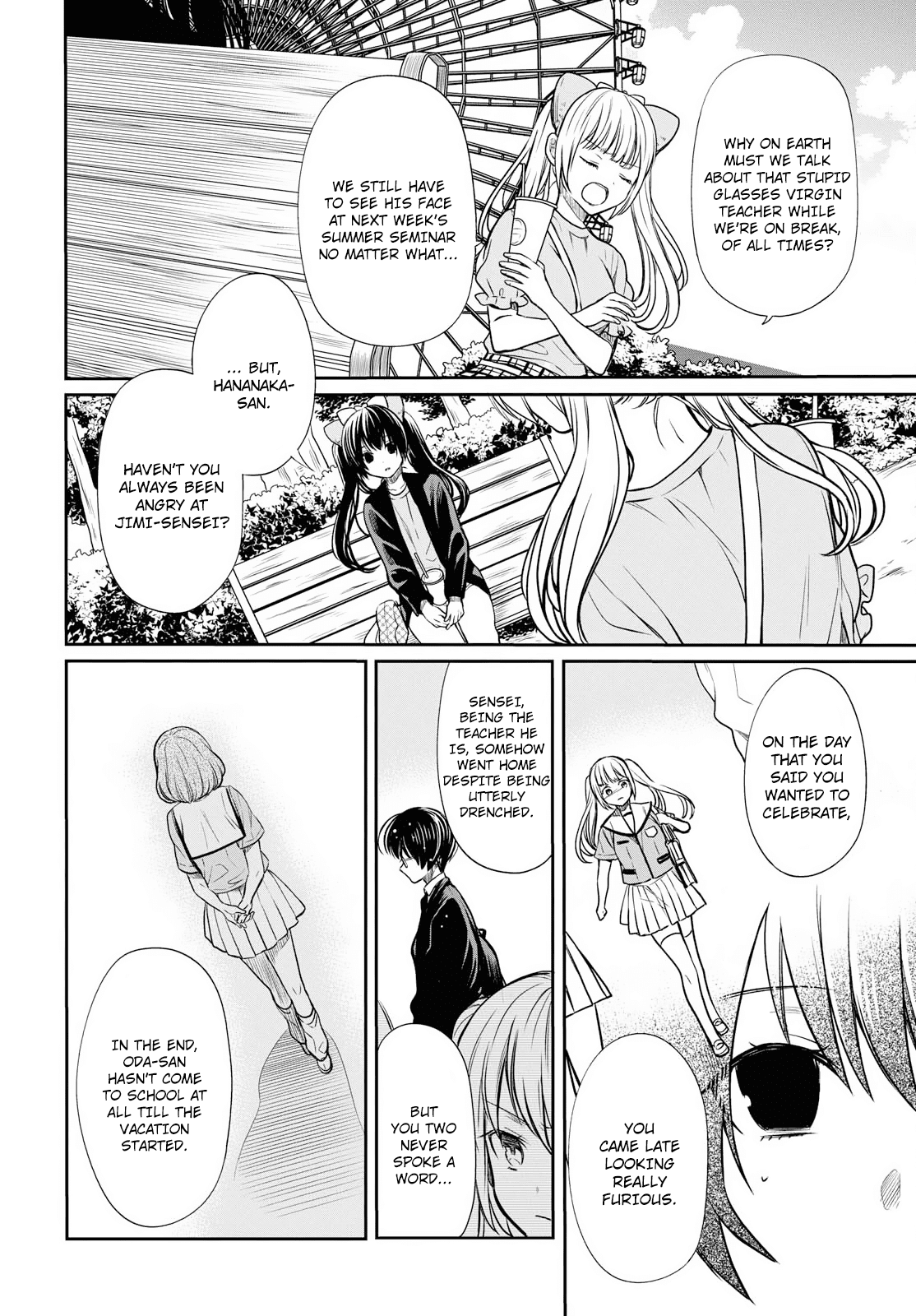 1-nen A-gumi no Monster Chapter 12 page 9 - Chapter 12: Sensei, What Happened That Day?