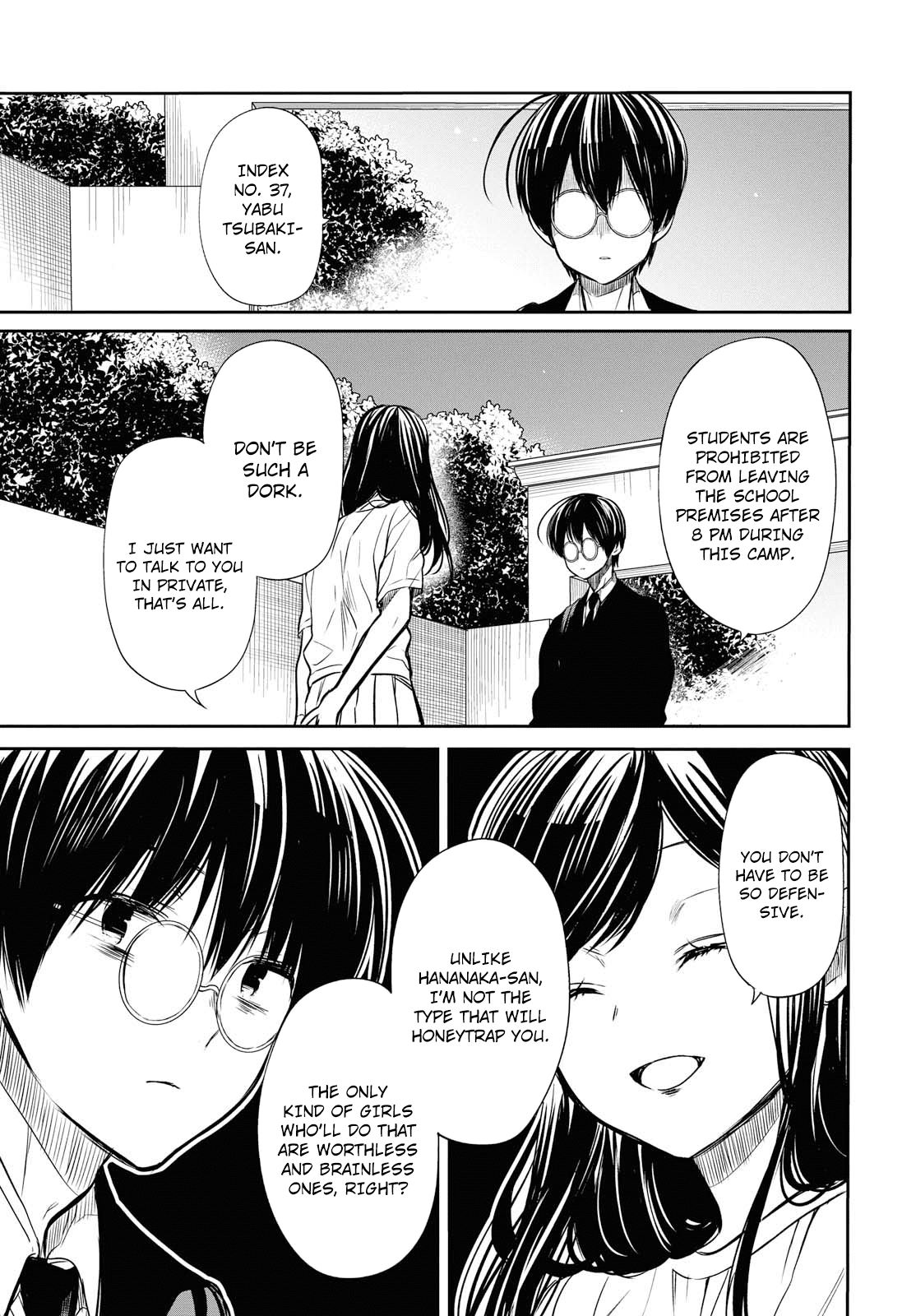 1-nen A-gumi no Monster Chapter 13 page 16 - Chapter 13: Sensei, Are You A Big Fat Liar?
