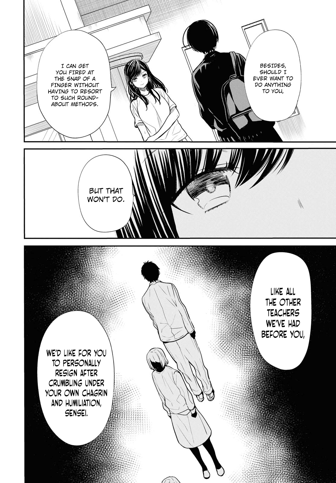 1-nen A-gumi no Monster Chapter 13 page 17 - Chapter 13: Sensei, Are You A Big Fat Liar?