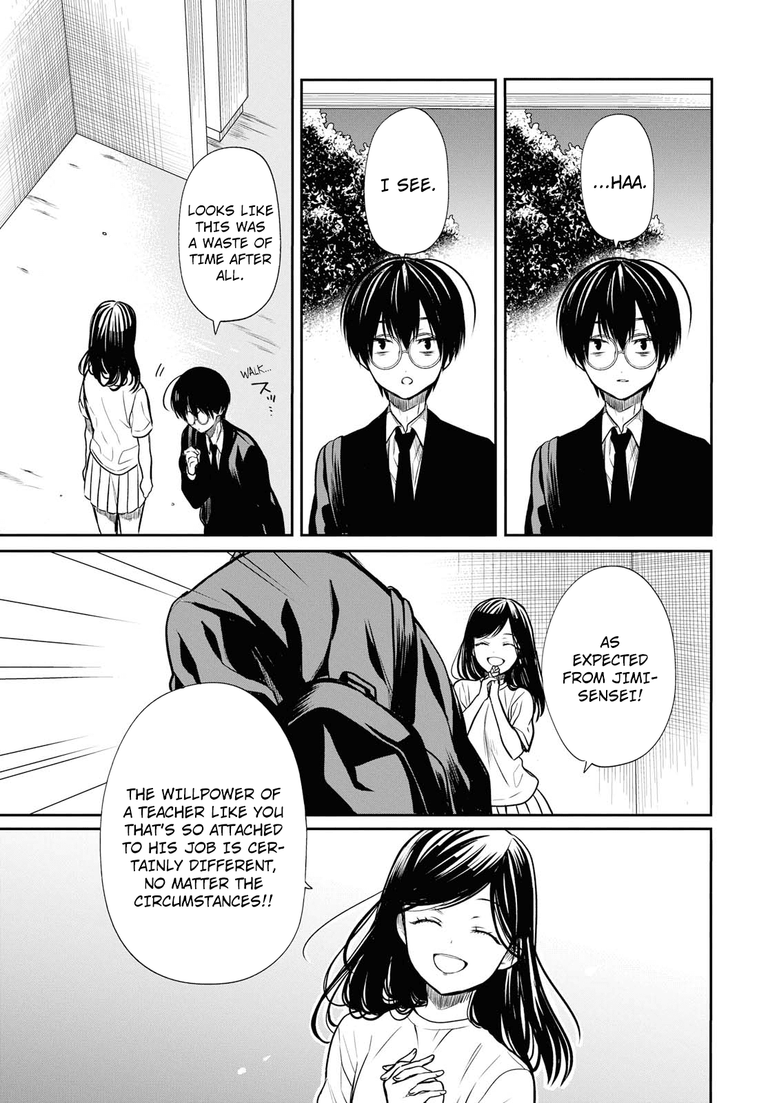 1-nen A-gumi no Monster Chapter 13 page 18 - Chapter 13: Sensei, Are You A Big Fat Liar?