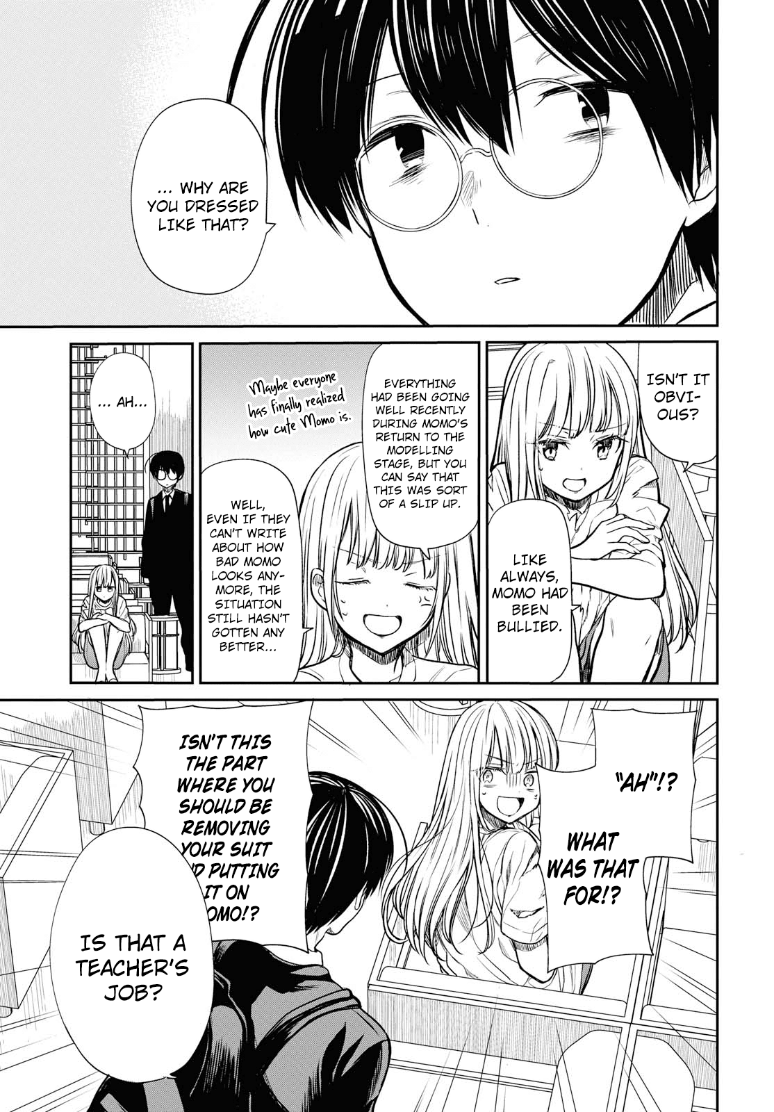 1-nen A-gumi no Monster Chapter 13 page 25 - Chapter 13: Sensei, Are You A Big Fat Liar?