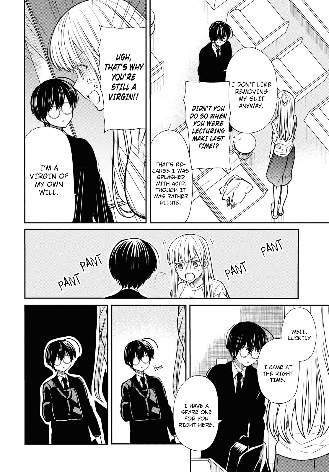 1-nen A-gumi no Monster Chapter 13 page 26 - Chapter 13: Sensei, Are You A Big Fat Liar?
