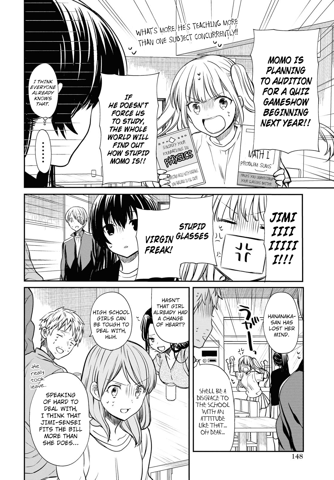 1-nen A-gumi no Monster Chapter 13 page 5 - Chapter 13: Sensei, Are You A Big Fat Liar?