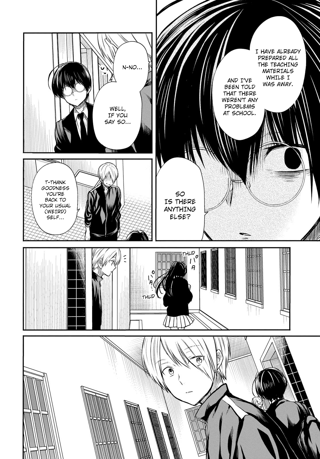 1-nen A-gumi no Monster Chapter 14 page 14 - Chapter 14: Sensei, You Suck at Dealing with girls