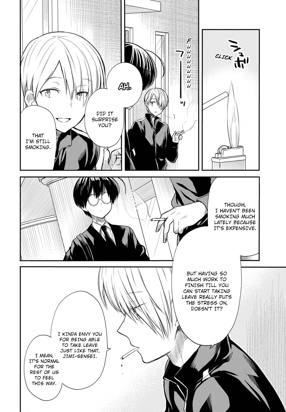 1-nen A-gumi no Monster Chapter 14 page 16 - Chapter 14: Sensei, You Suck at Dealing with girls