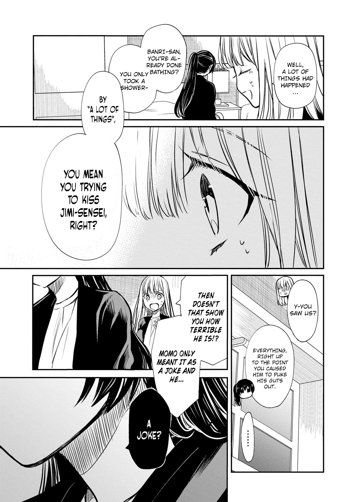 1-nen A-gumi no Monster Chapter 14 page 21 - Chapter 14: Sensei, You Suck at Dealing with girls