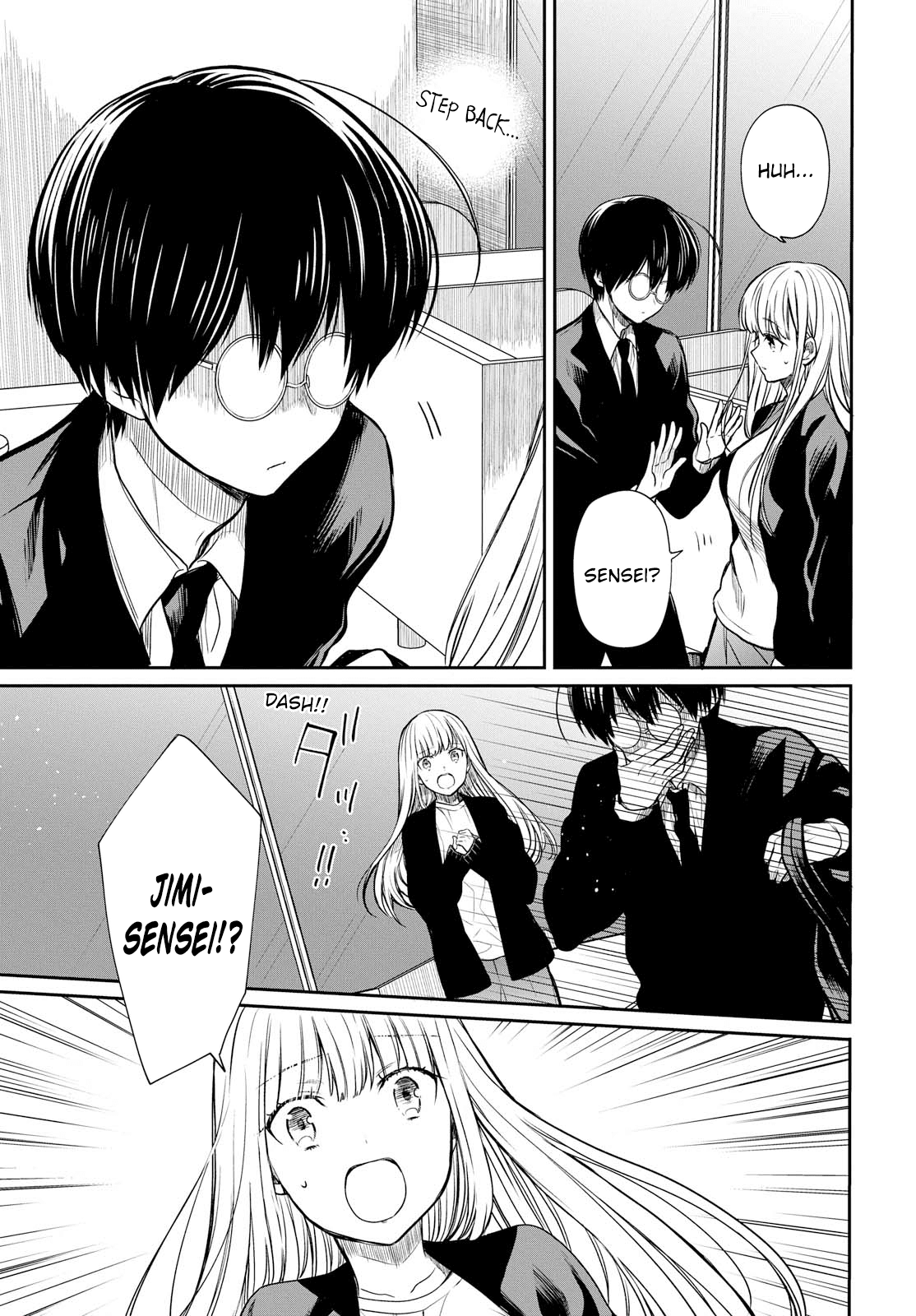 1-nen A-gumi no Monster Chapter 14 page 9 - Chapter 14: Sensei, You Suck at Dealing with girls