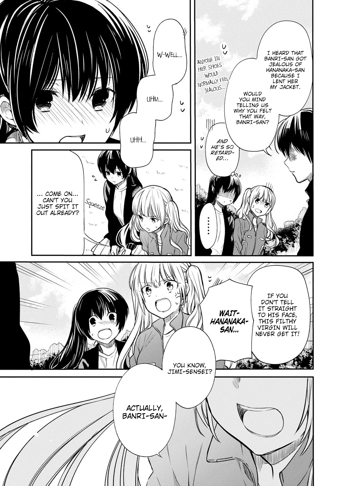1-nen A-gumi no Monster Chapter 15 page 13 - Chapter 15: Sensei, Do You Understand?