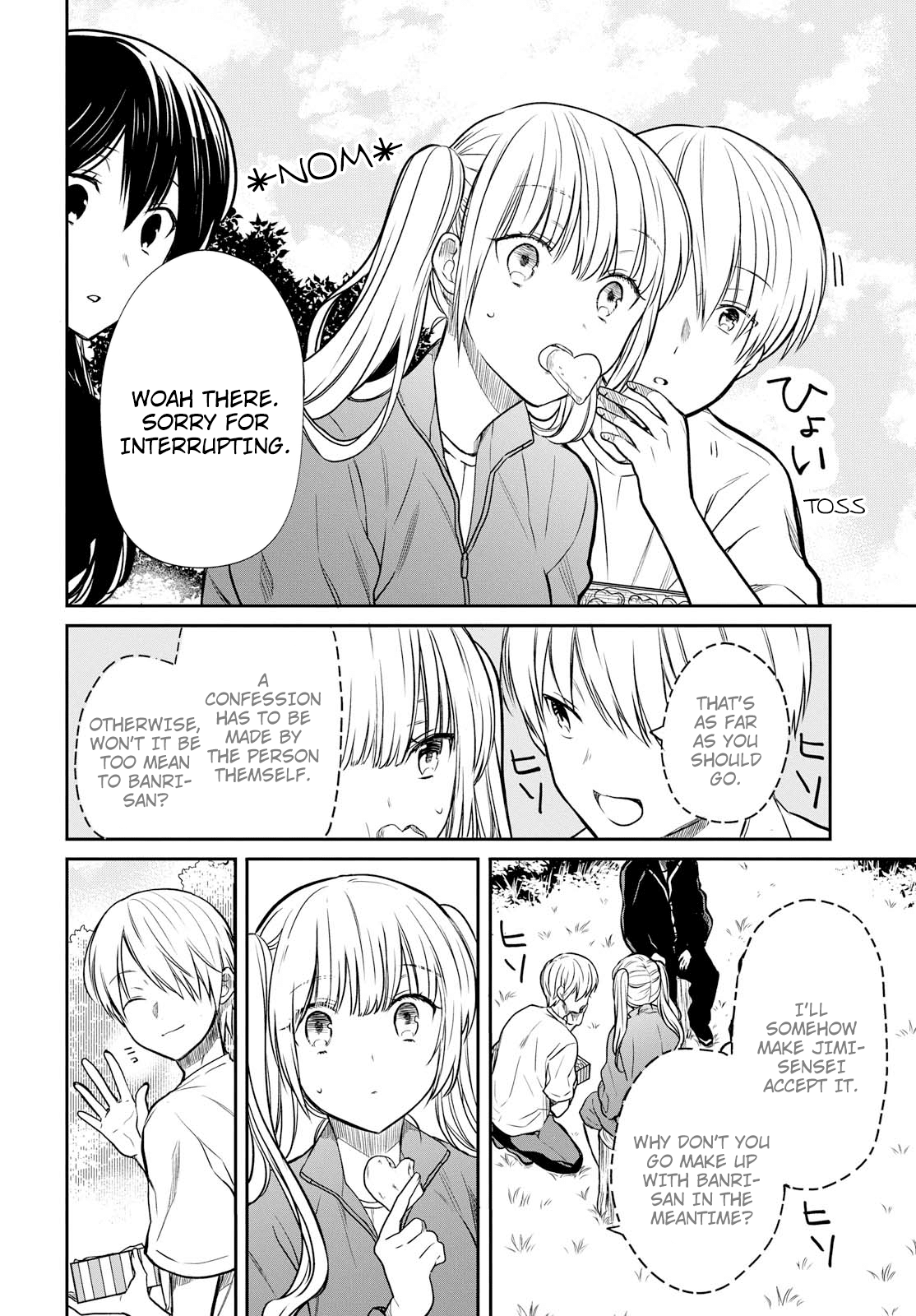 1-nen A-gumi no Monster Chapter 15 page 14 - Chapter 15: Sensei, Do You Understand?