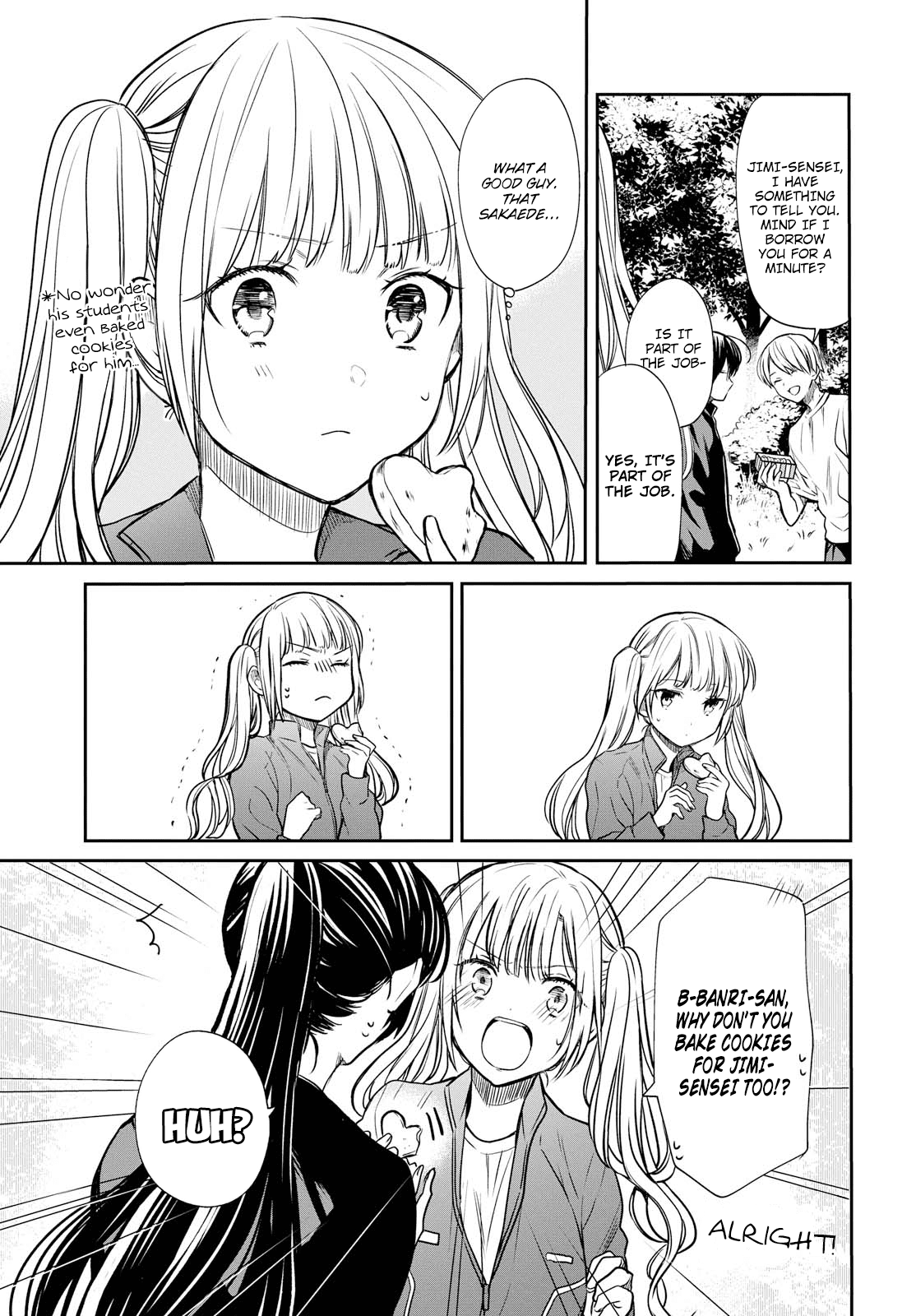 1-nen A-gumi no Monster Chapter 15 page 15 - Chapter 15: Sensei, Do You Understand?