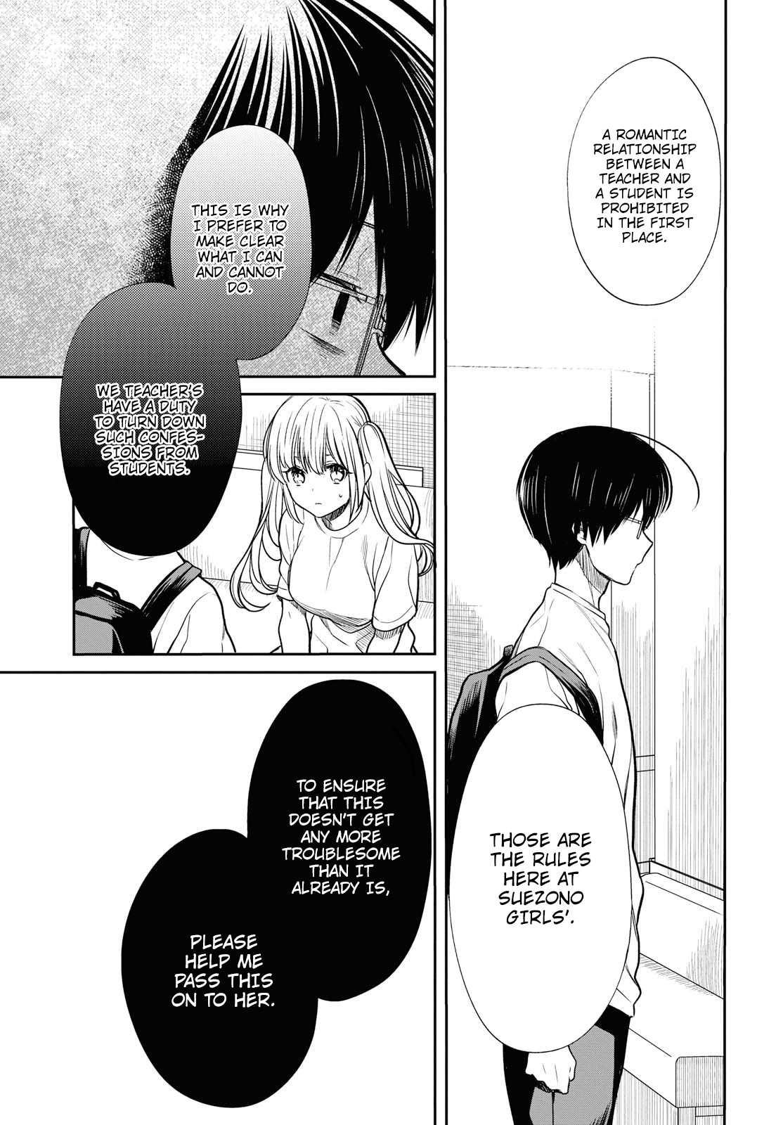 1-nen A-gumi no Monster Chapter 17 page 19 - Chapter 17: Sensei, you don't hate me, do you?